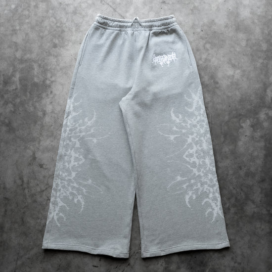TRIBAL BAGGY SWEATPANTS GREY