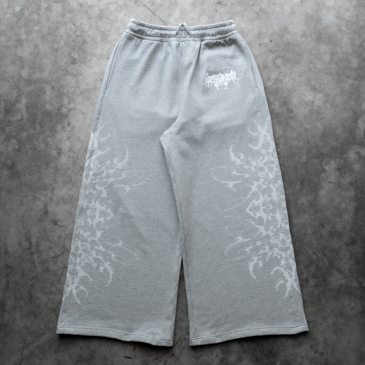 TRIBAL BAGGY SWEATPANTS GREY