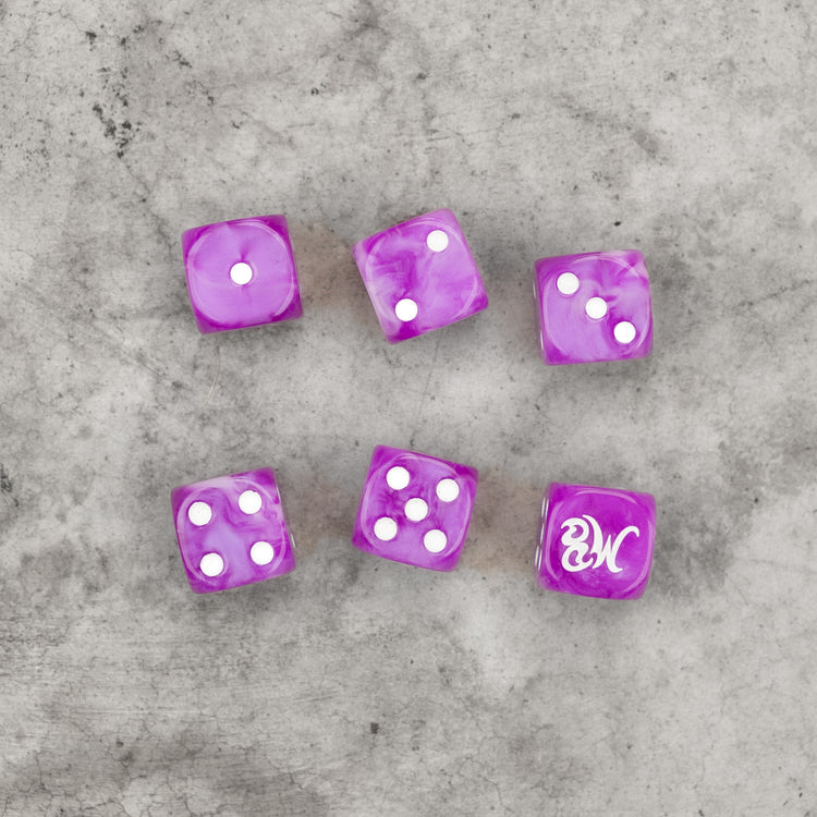 8W DICE PURPLE