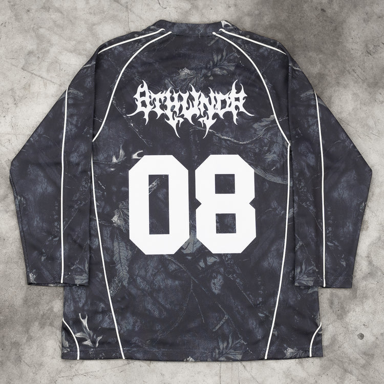 DARK CAMO L/S SOCCER JERSEY