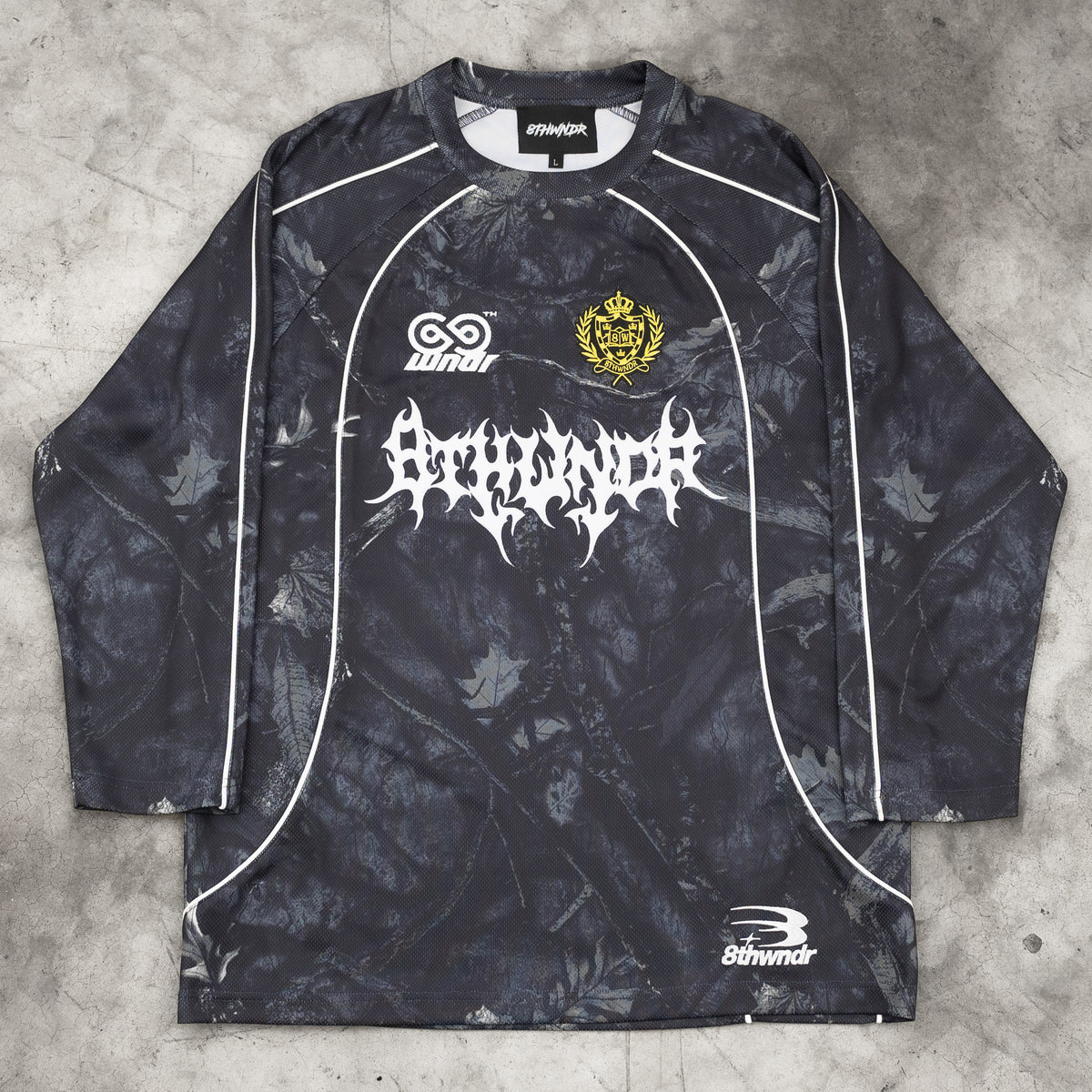 DARK CAMO L/S SOCCER JERSEY