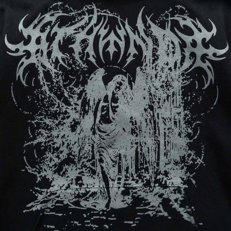 FALLEN ANGEL HOODIE BLACK