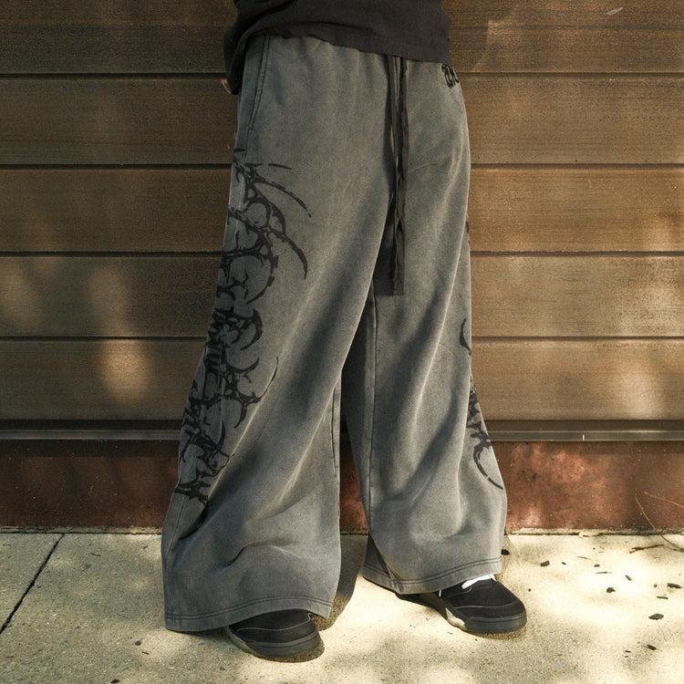 SIGIL BAGGY SWEATPANTS VINTAGE BLACK