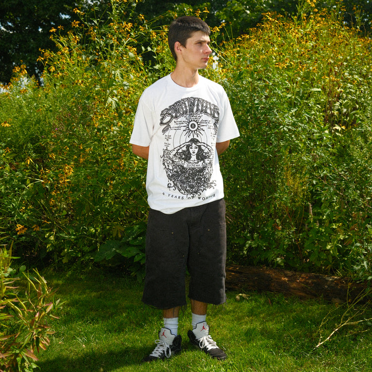 9 YEARS OF WONDER TEE WHITE