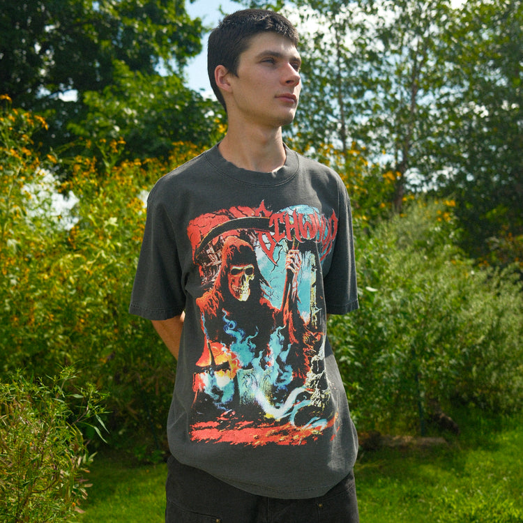 CURSED EARTH TEE VINTAGE BLACK