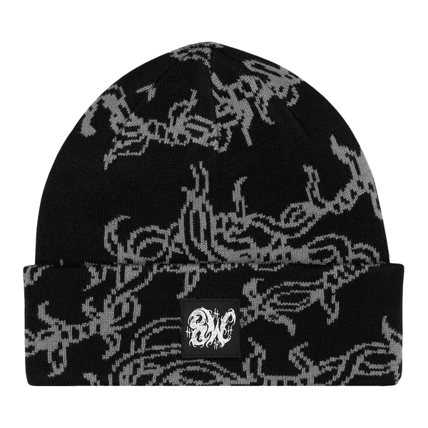 
    BARBED WIRE BEANIE BLACK Featured Image
