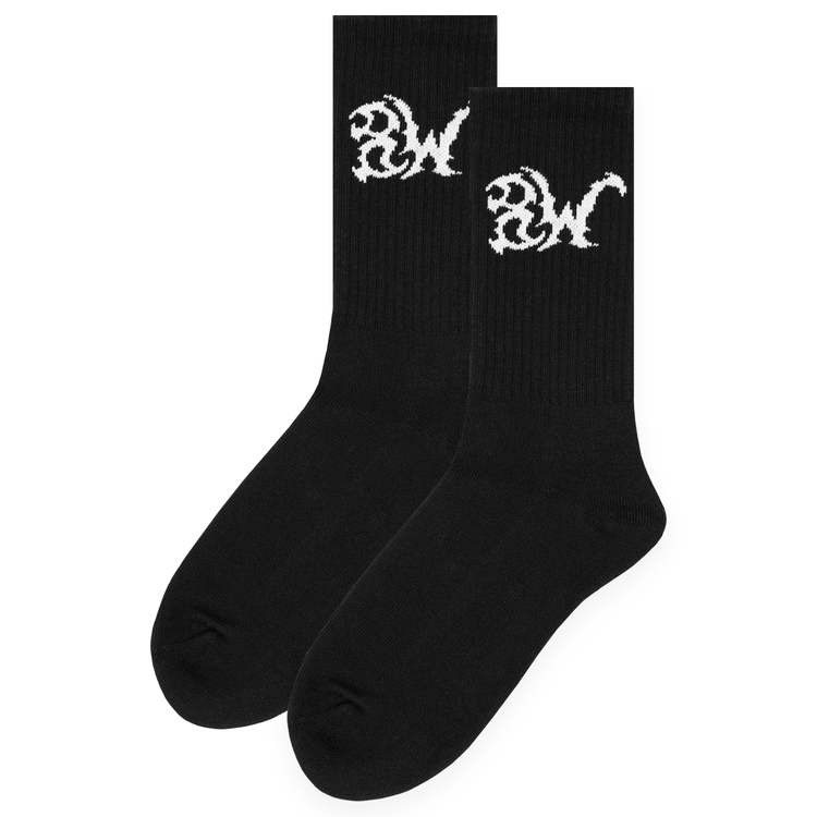 8W SOCKS BLACK