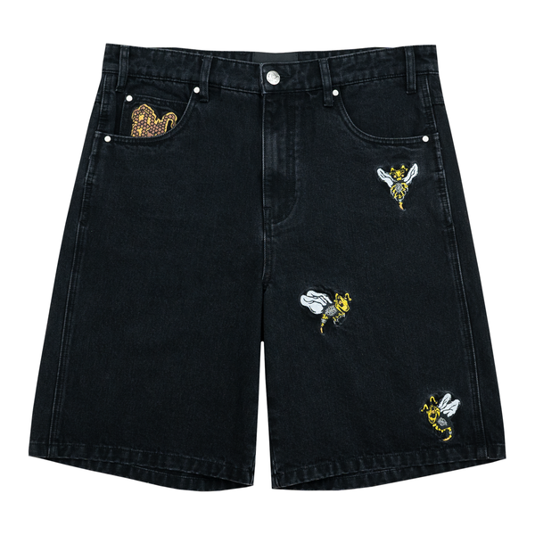 
    8W BEE BAGGY JORTS BLACK Featured Image
