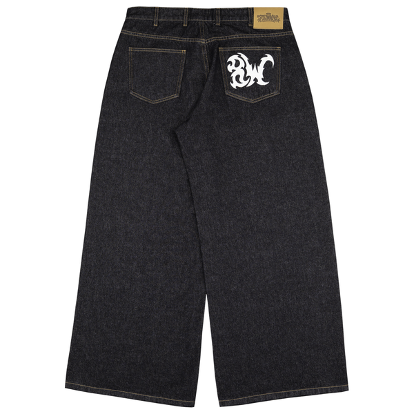 8W ESSENTIAL BAGGY JEANS INDIGO - Second Image