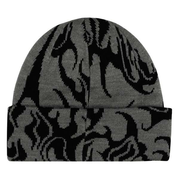FLAME BEANIE GREY - Second Image