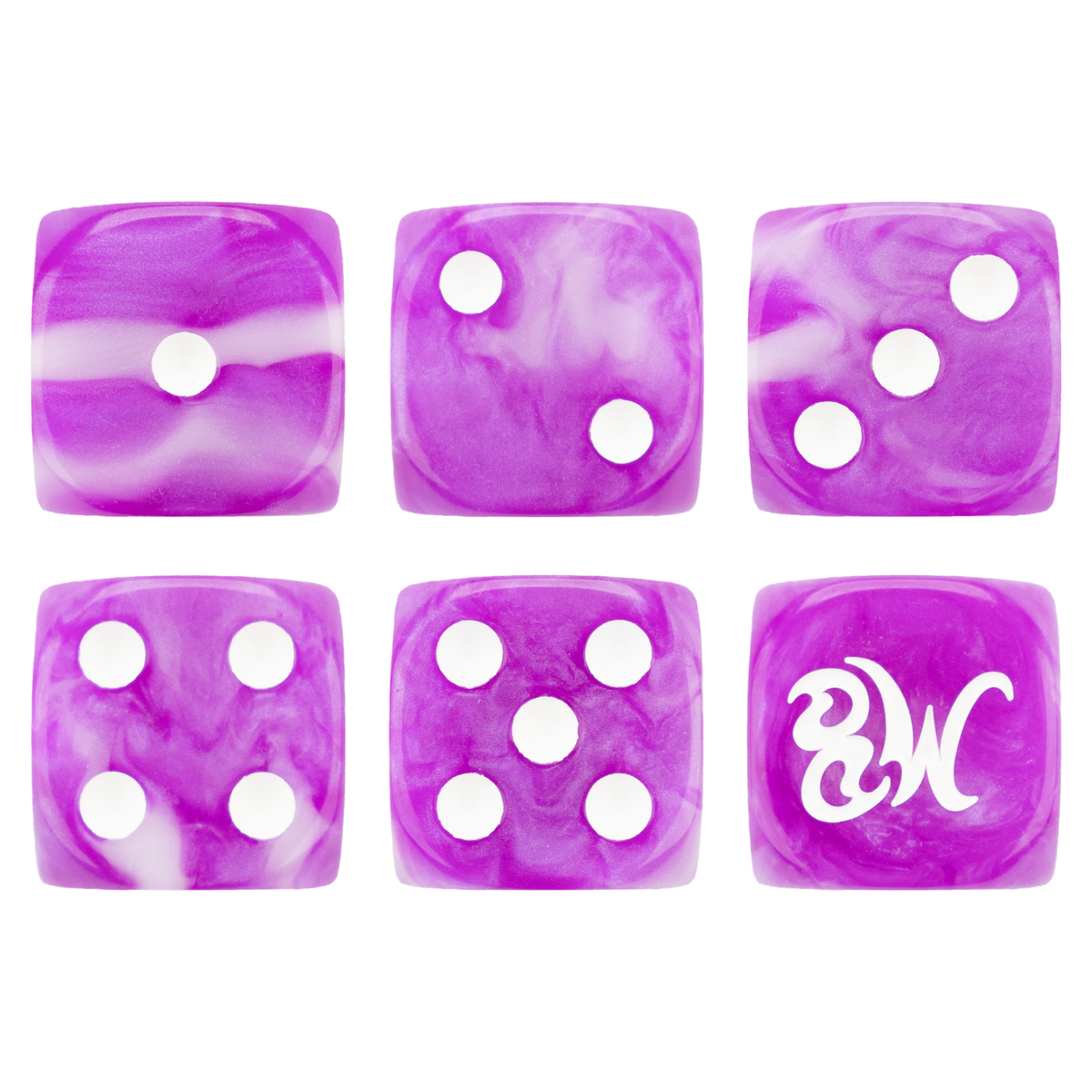 8W DICE PURPLE