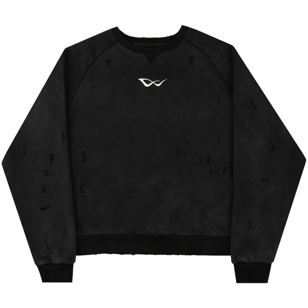 
    8W ATHLETICS DISTRESSED CREWNECK BLACK Featured Image
