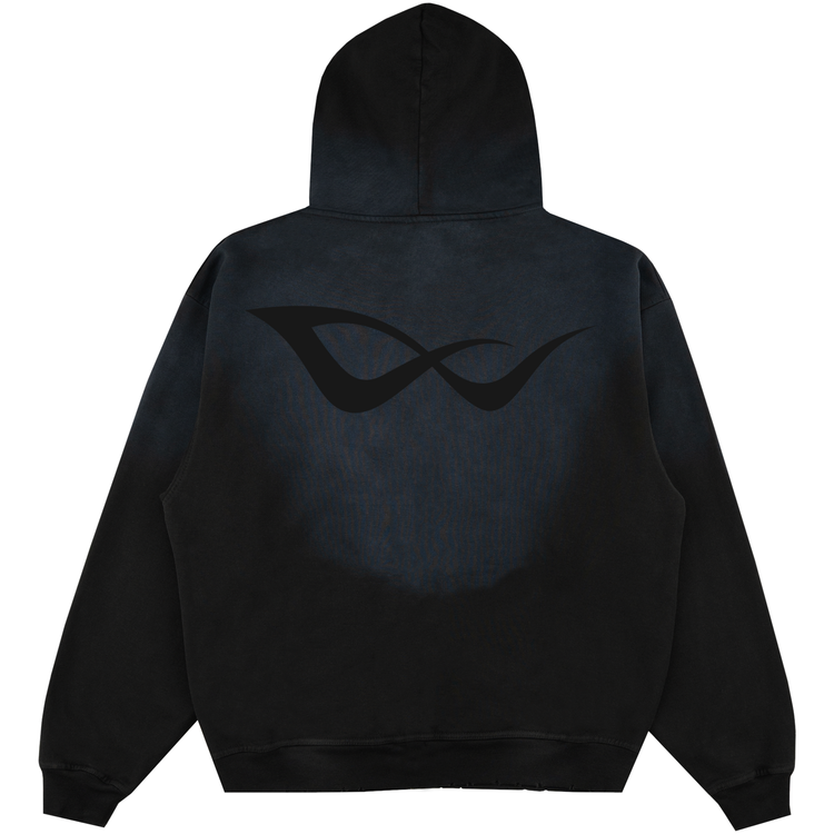 ATHLETICS ZIP UP POTASSIUM BLACK