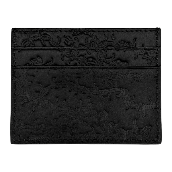 BARBED WIRE CARDHOLDER BLACK - Second Image