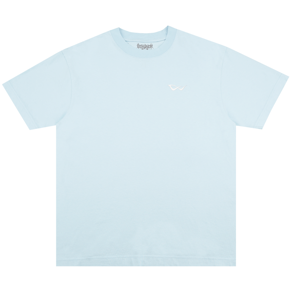 
    BASIC EMBROIDERED TEE LIGHT BLUE Featured Image
