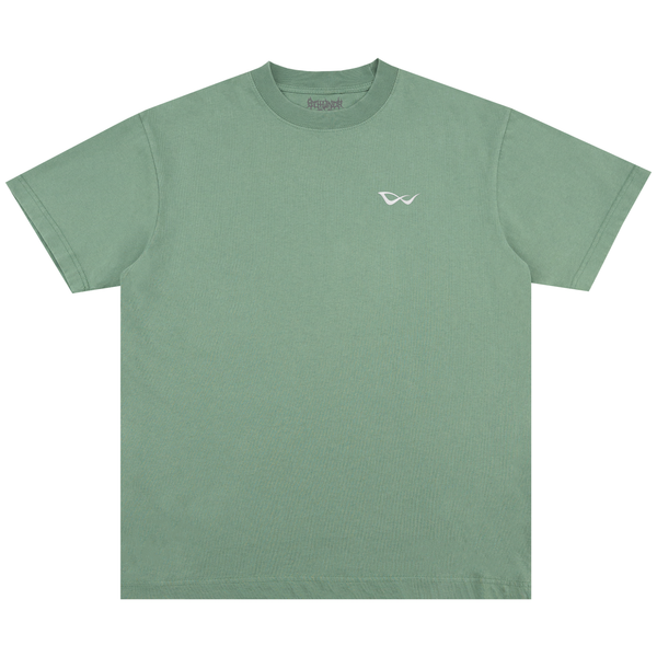 
    BASIC EMBROIDERED TEE VINTAGE GREEN Featured Image
