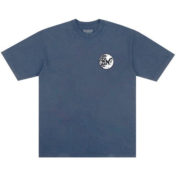 BELOW THE EARTH TEE WASHED DENIM - Second Image