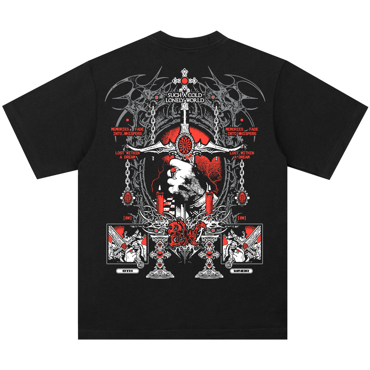 BLADE OF SORROW TEE BLACK