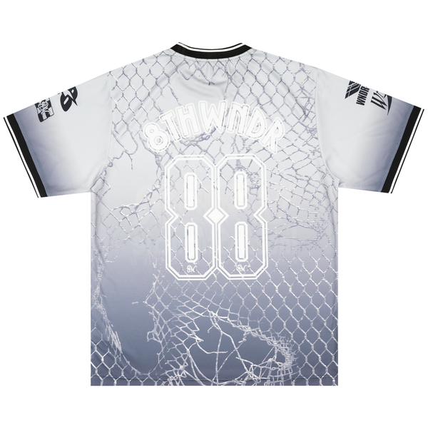 CHAIN SOCCER JERSEY GREY - Second Image