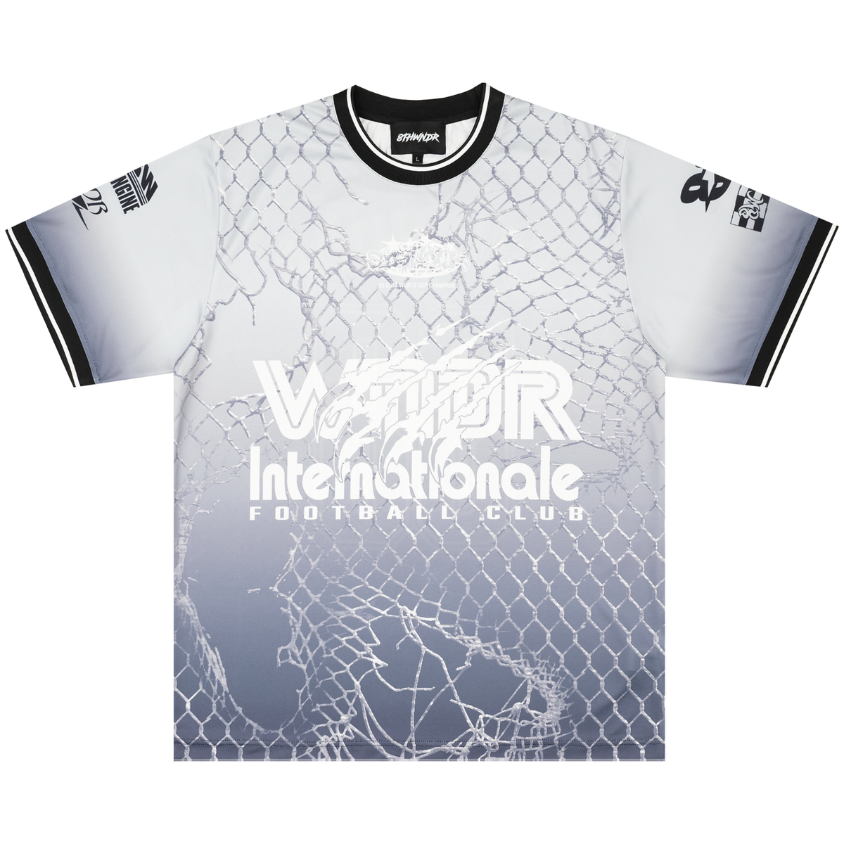 CHAIN SOCCER JERSEY GREY