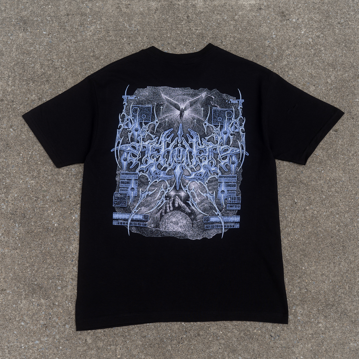 CYBERHEAVEN TEE BLACK