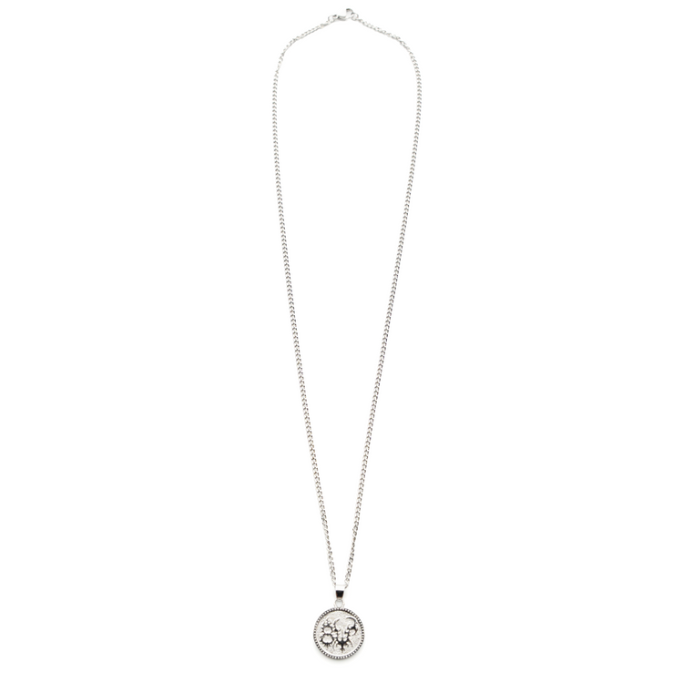 COIN NECKLACE SILVER