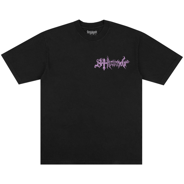 CROSS LOGO TEE BLACK - Second Image