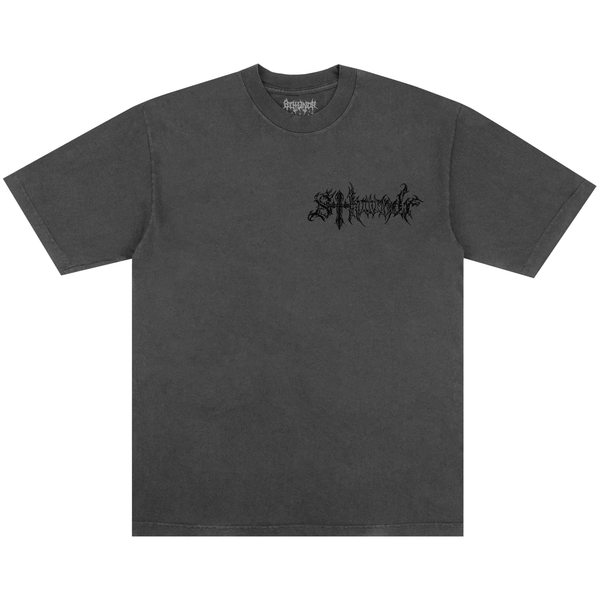 CROSS LOGO TEE VINTAGE BLACK - Second Image