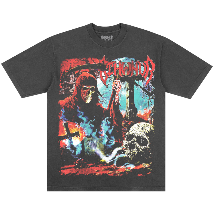 CURSED EARTH TEE VINTAGE BLACK