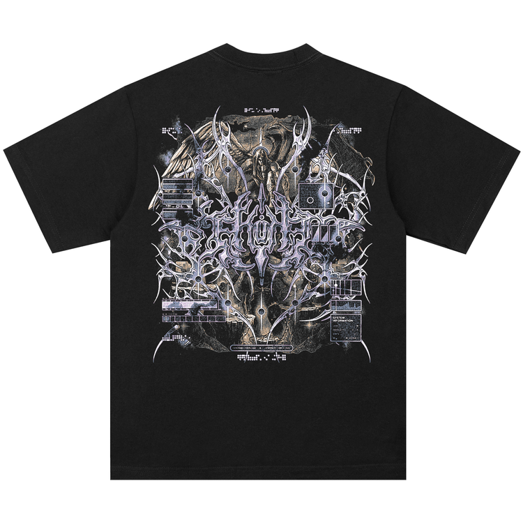 CYBERHEAVEN 5.0 TEE BLACK