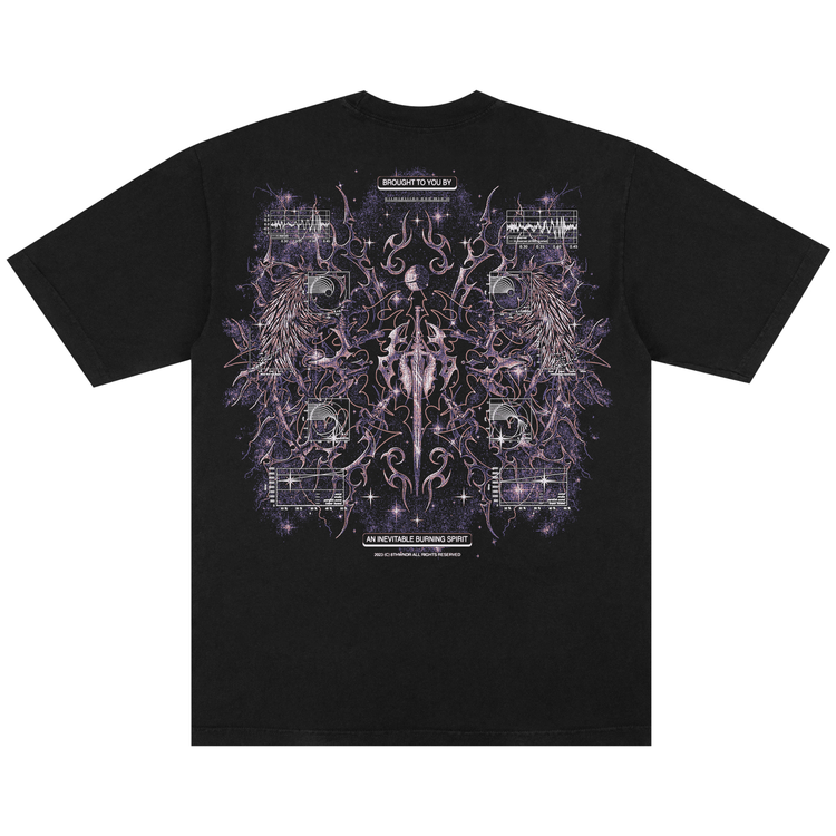 CYBERHEAVEN V3 TEE BLACK
