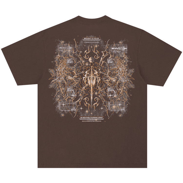 CYBERHEAVEN V3 TEE MOCHA