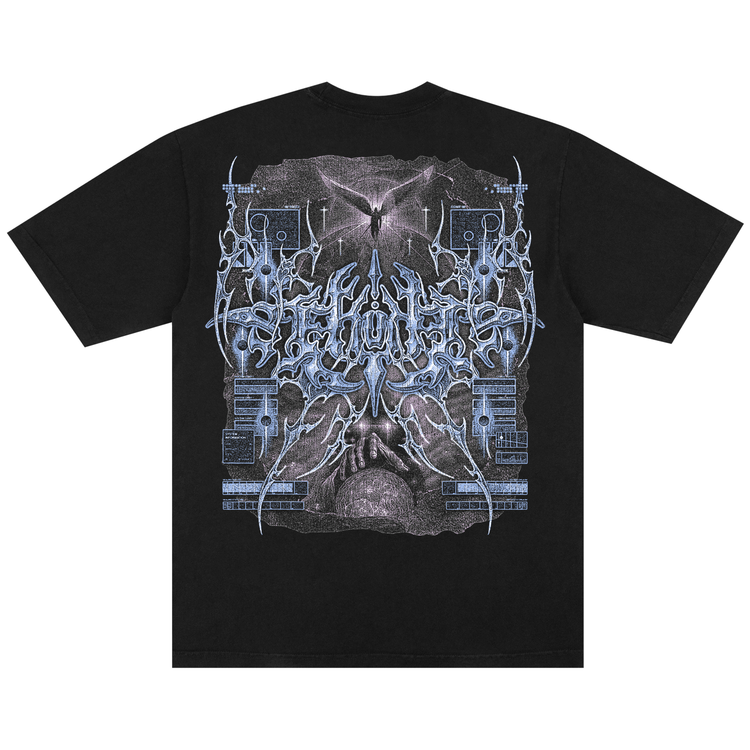 CYBERHEAVEN TEE BLACK
