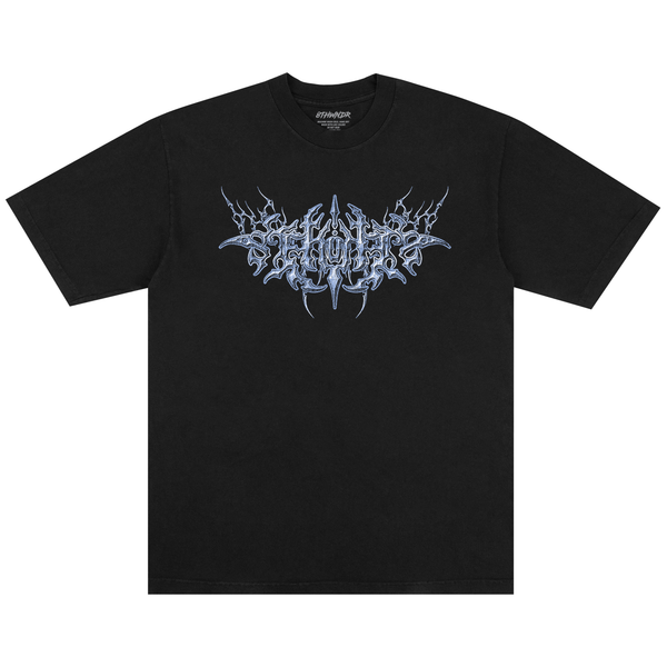 CYBERHEAVEN TEE BLACK - Second Image