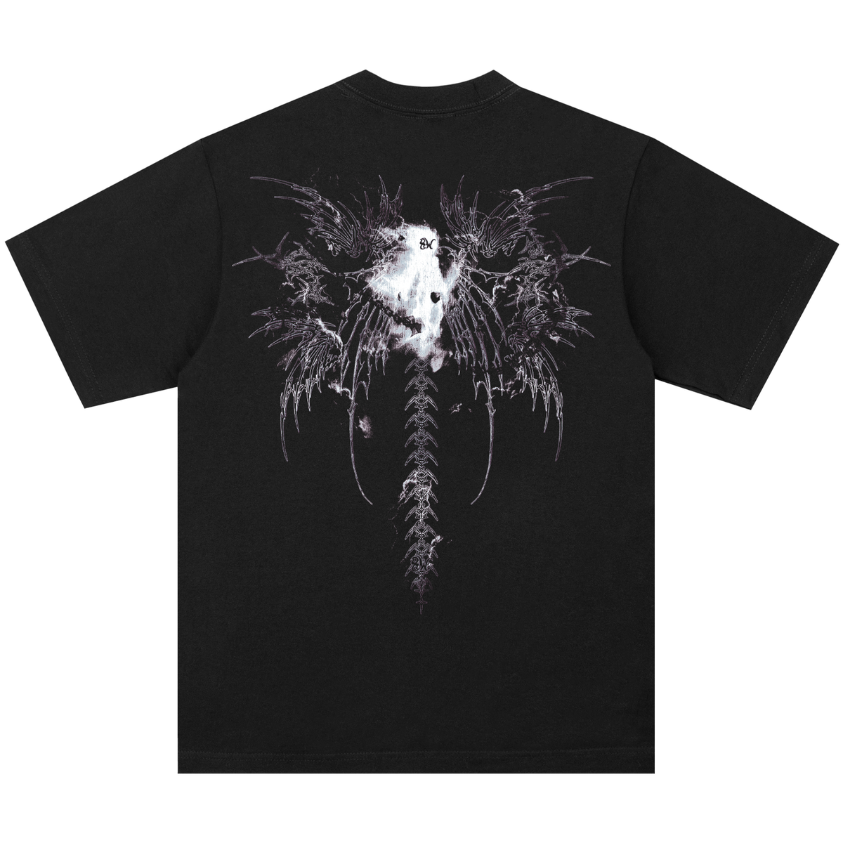 CYBER ANGEL TEE BLACK