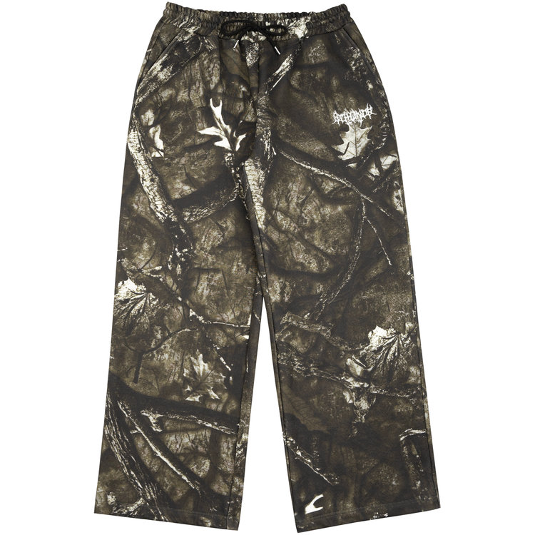 DARK CAMO BAGGY SWEATPANTS