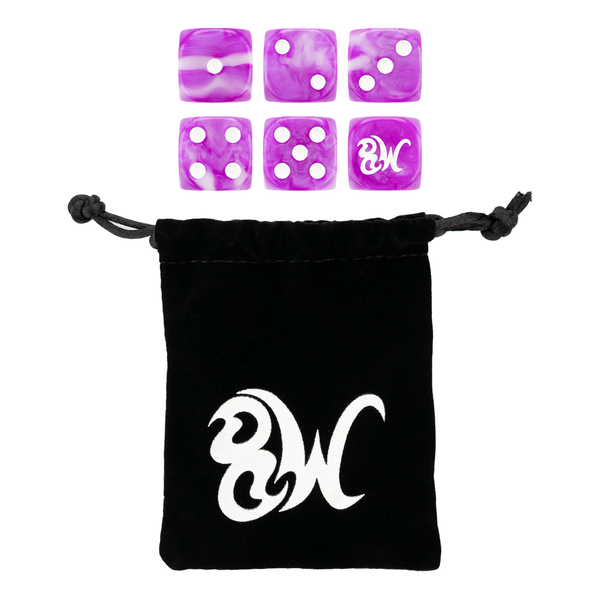 8W DICE PURPLE - Second Image