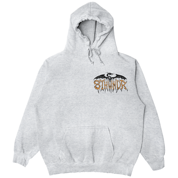 DRAGON HOODIE ASH - Second Image