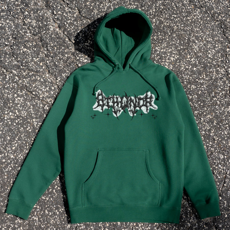 EYE HOODIE DARK GREEN