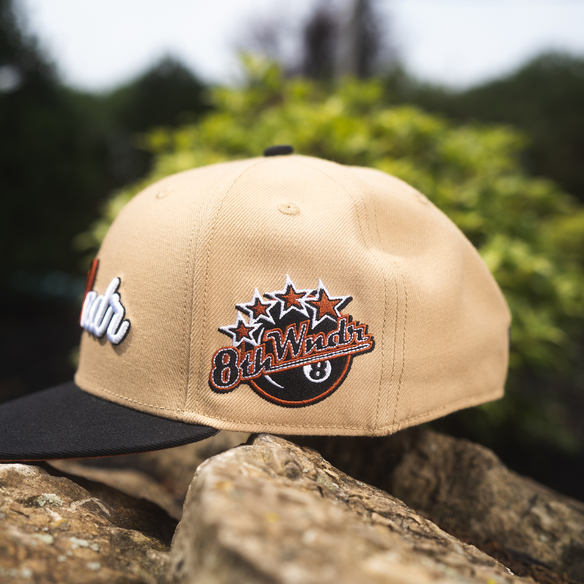 Fitted Hat Copper / Black - 7 1/8