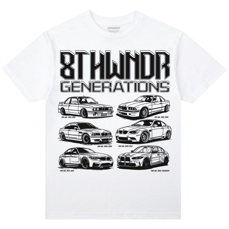 GENERATIONS TEE WHITE