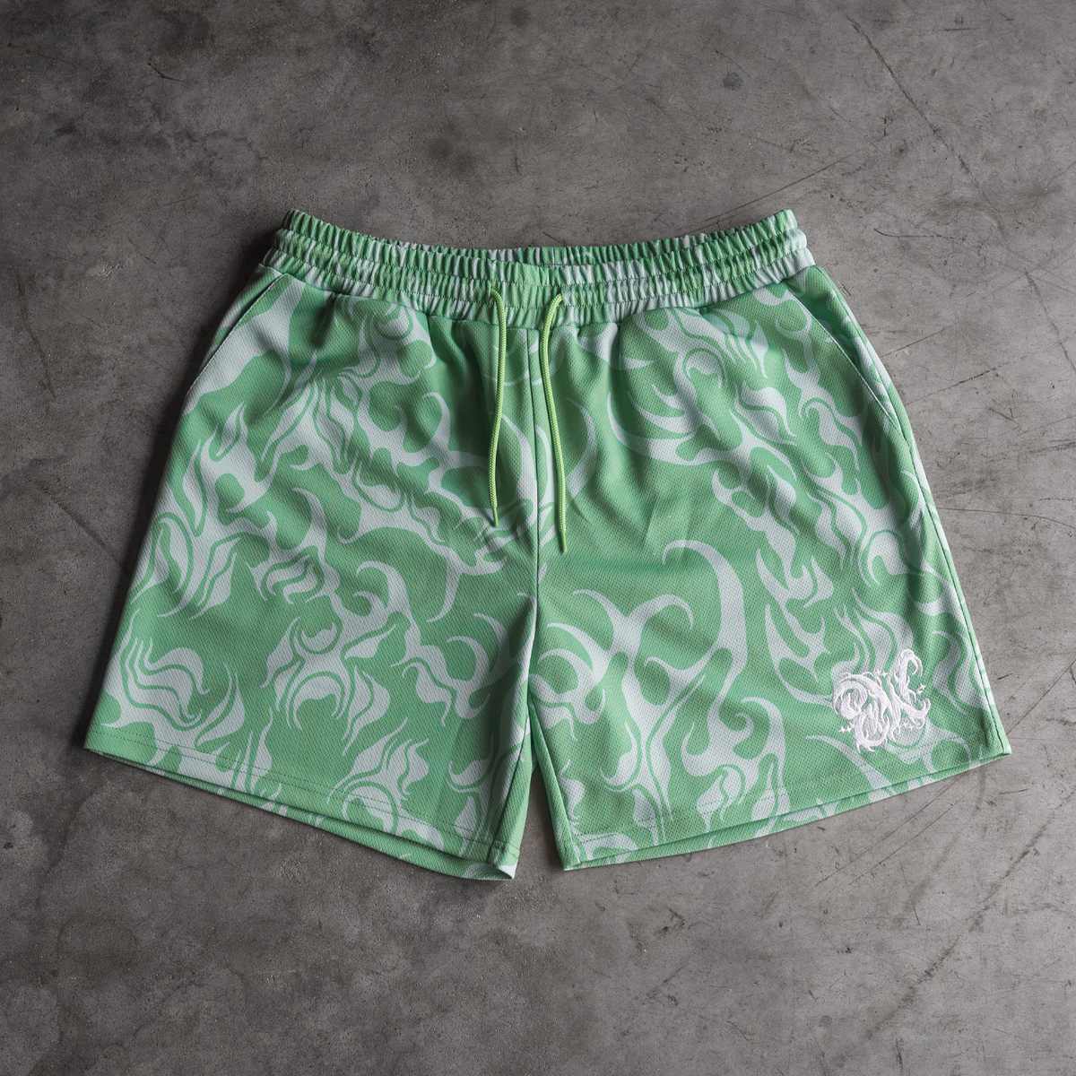 8W MESH SHORTS GREEN