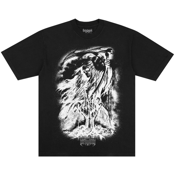 
    HAND OF THE REAPER TEE BLACK Featured Image
