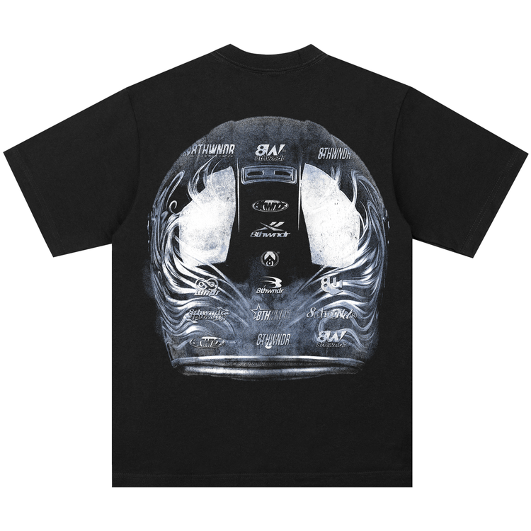 HELMET TEE BLACK