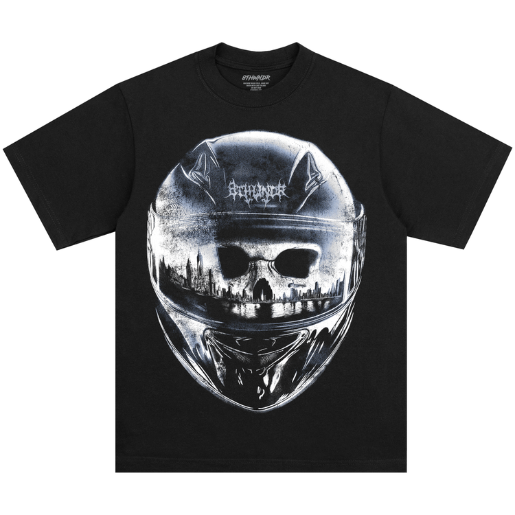 HELMET TEE BLACK