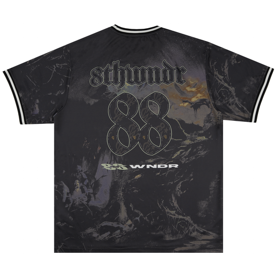 INFERNO SOCCER JERSEY BLACK