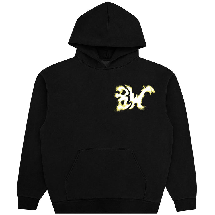 KANTO HOODIE BLACK BLACK