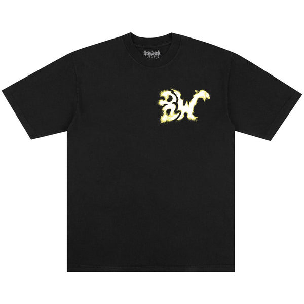 KANTO TEE BLACK - Second Image