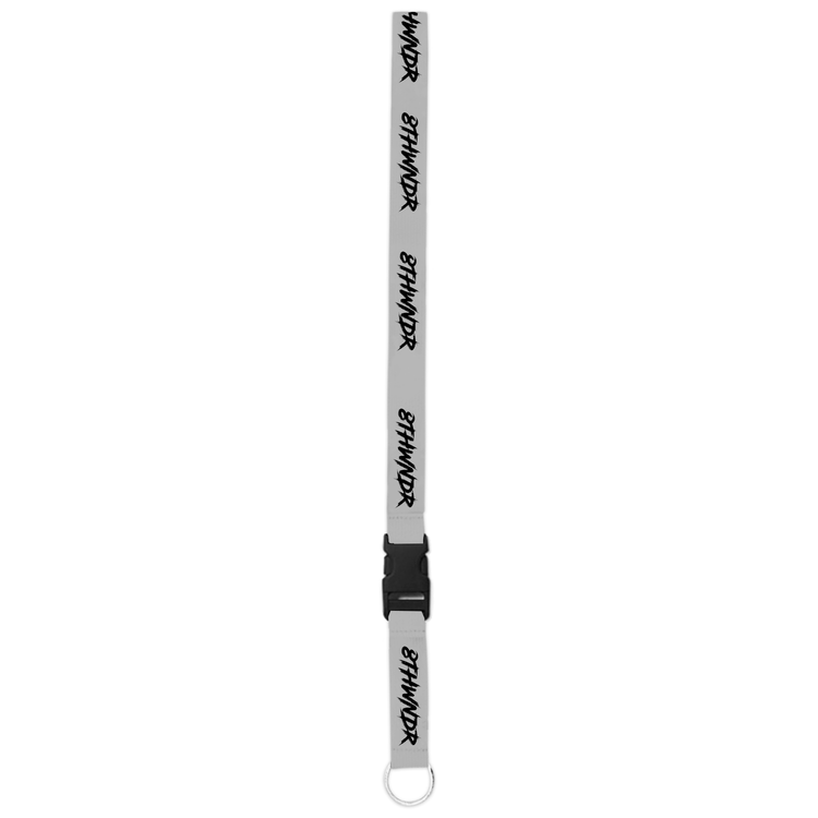 LOGO LANYARD GREY