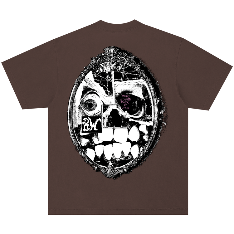 MIRROR TEE MOCHA